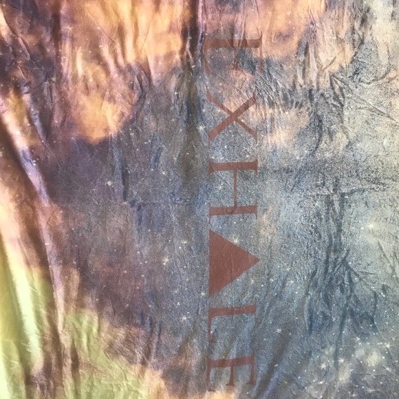 New set of two fleece blankets exhale and breathe - Picture 3 of 8